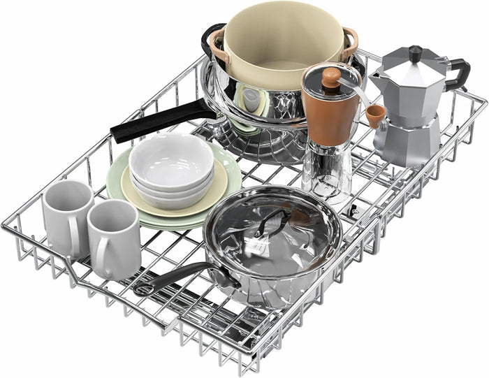 Simple Houseware Under Cabinet Pull Out Sliding Shelf Drawer, 21Dx14W