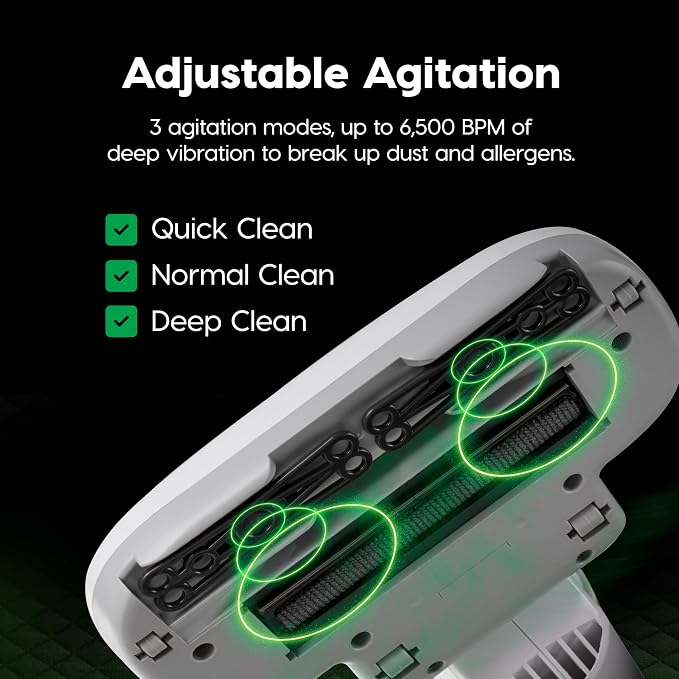 IRIS USA Handheld Corded Mattress Vacuum Cleaner, Dust Sensor, Pet Hair Remover - Image 7