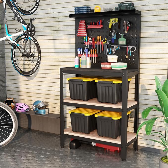 Nazhura 72Quart Plastic Storage Bin, Stackable and Nestable Storage Boxes - Image 7