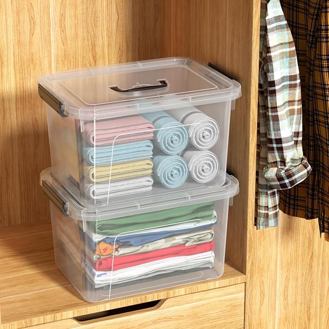 18 Quart Plastic Storage Bins - Image 5