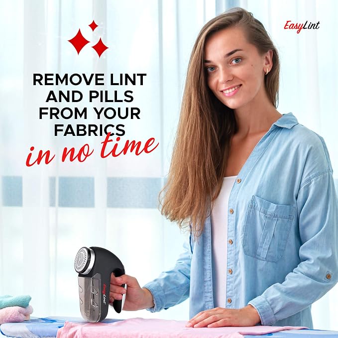 EasyLint Professional Fabric Shaver Lint Remover, Electric Sweater Shaver - Image 7