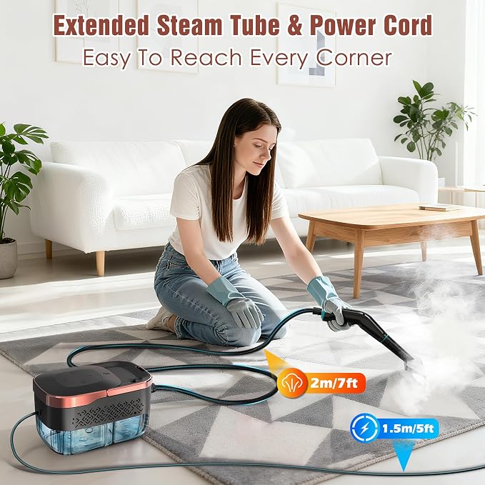 Steam Cleaner, 4 Bar High Pressure Steamer - Image 5