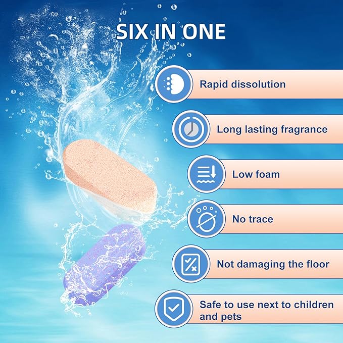 10 Bottles Compatible with Tineco Cleaning Solution Pet 500ml Per Bottle Orange - Image 2