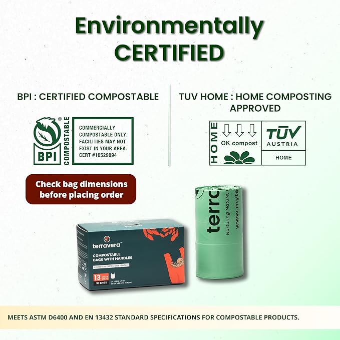13 Gallon Compostable Trash Bags - Image 4