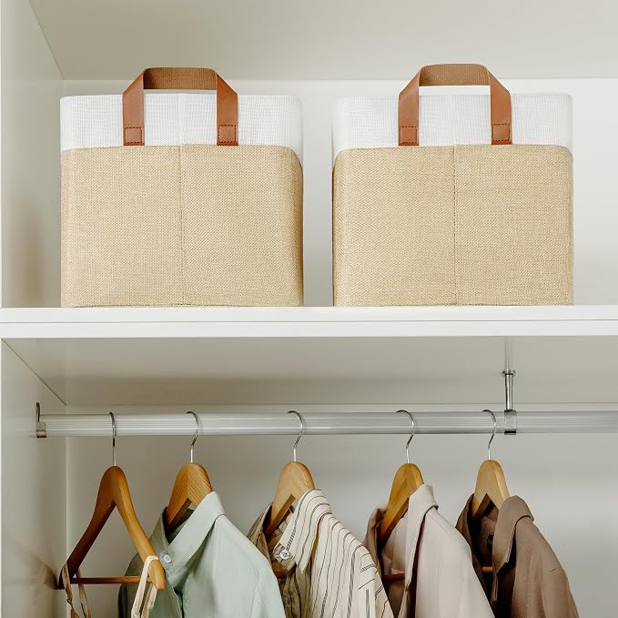 GRANNY SAYS Storage Baskets for Shelves, Closet Organizer Bins, Clothes Storage - Image 2