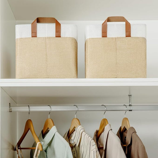 GRANNY SAYS Storage Baskets for Shelves, Closet Organizer Bins, Clothes Storage - Image 2