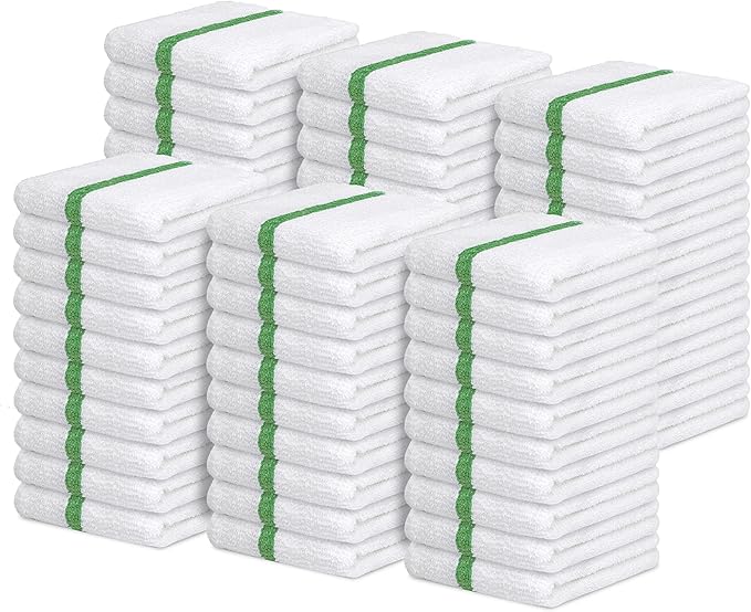 Avalon Towels Terry Bar Mop Towels Size 16"x19" – Absorbent and Durable by AvalonTowels
