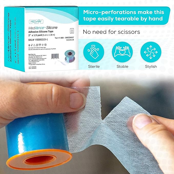 Medvance Cuttable Soft Silicone Tape - Image 3
