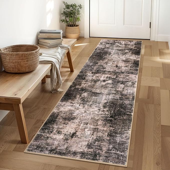 IOHOUZE Abstract Runner Rug 2x6 Ft Washable Runners by iOhouze