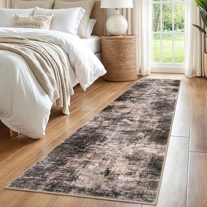 IOHOUZE Abstract Runner Rug 2x8 Ft Washable Runners - Image 7