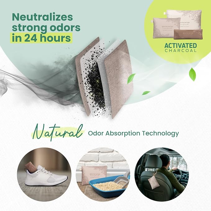 Roonin Activated Charcoal Odor Absorber - Image 2