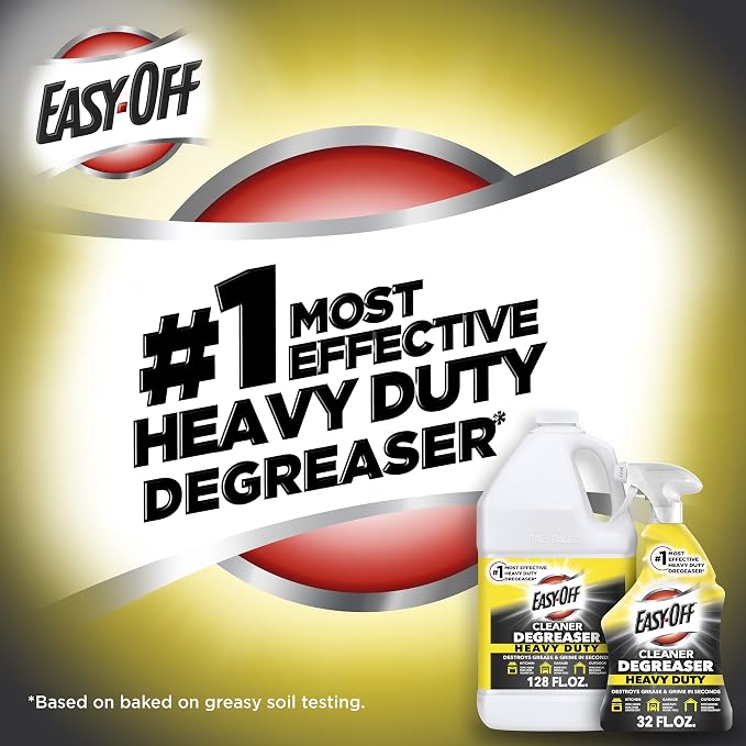 Easy Off Heavy Duty Degreaser Cleaner Spray, 32 Ounce - Image 5