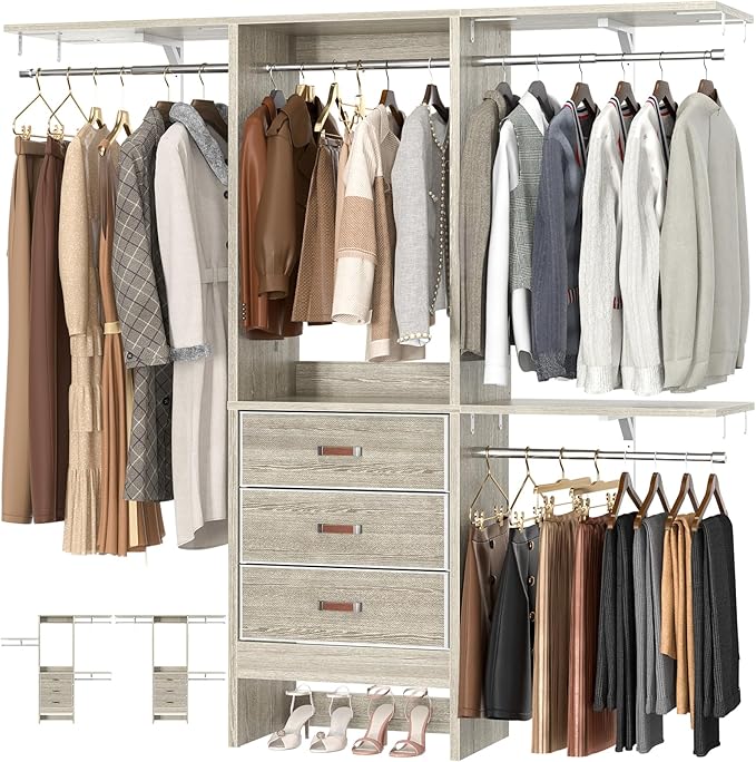 Armocity 5FT Small Closet System by Armocity