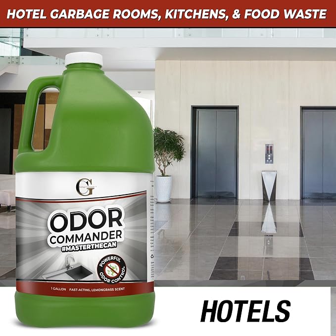 Garbage Commander Odor Commander, Odor Control Spray Bottle, 1 Gallon Refill - Image 7