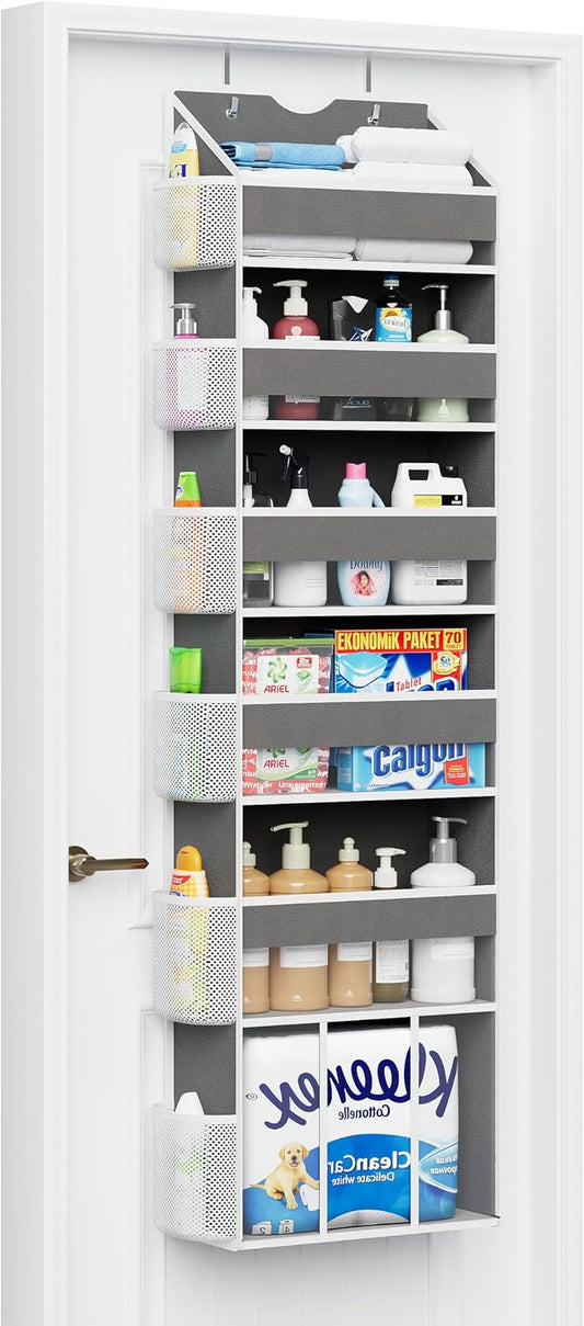 Over The Door Organizer Storage - 50lb Heavy Duty 6 Shelf Over Door Organizer by Unknown