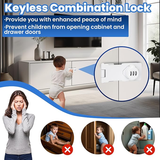 Keyless Cabinet Lock with Combination Code - Image 7