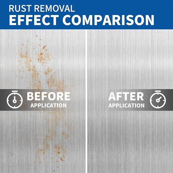 Stainless Steel Rust Stain Remover & Cleaner, Rust Spot Stain Remover - Image 4