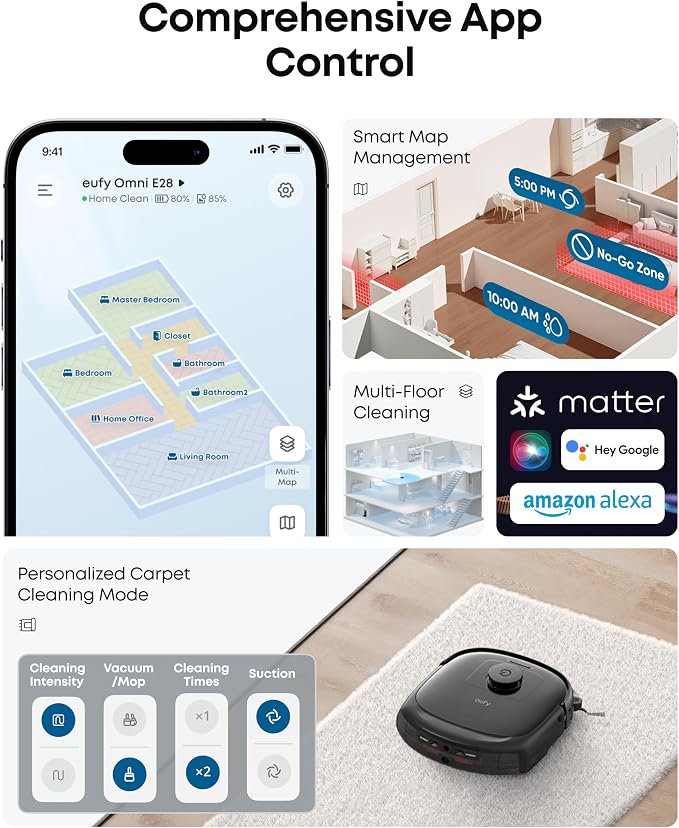 eufy Robot Vacuum E25, HydroJet System - Image 8