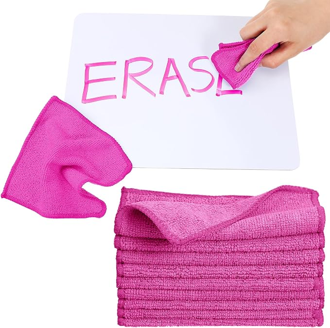 Tanlade Microfiber Cleaning Cloth 6"x6" Cleaning Rags Reasonable Kitchen Towels by Tanlade