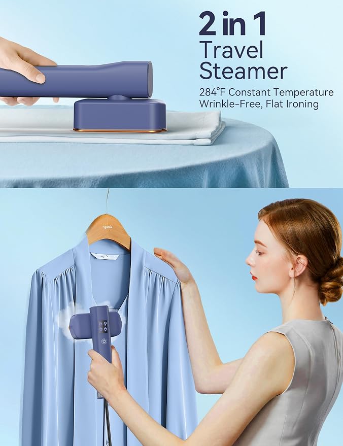 Steamer for Clothes Portable Handheld Garment Steamer, 15s Fast Heat-up - Image 2