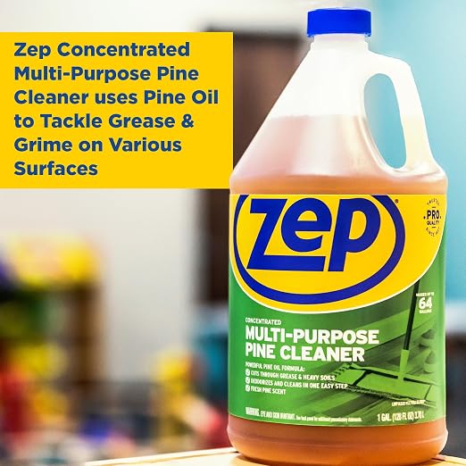 Zep Concentrated Multi-Purpose Pine Cleaner - 128 oz- ZUMPP128 - Multi-Purpose - Image 7