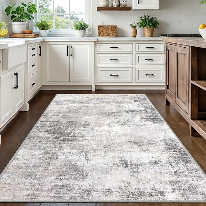 IOHOUZE Abstract Area Rugs 5x7 Ft Washable Rugs - Image 2