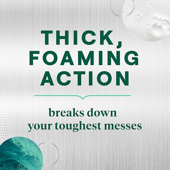 Seventh Generation Foaming Dish Spray, Power+ Mandarin Orange, 3 Powerful - Image 3