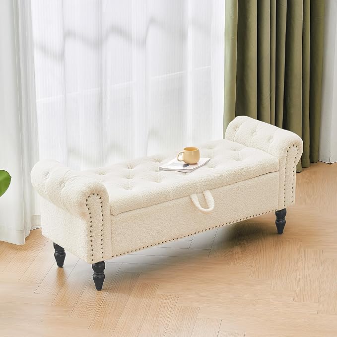 Furnimart Storage Ottoman Bench - Image 7