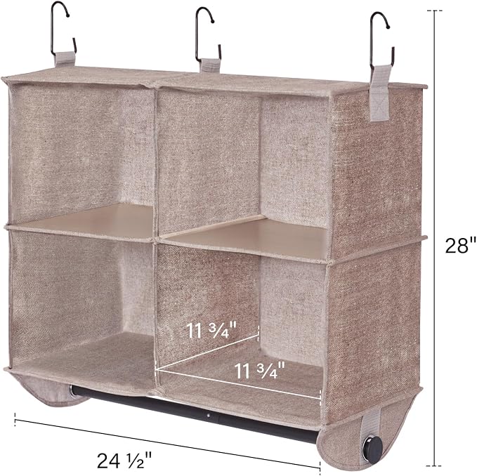 StorageWorks Hanging Closet Organizer - Image 3
