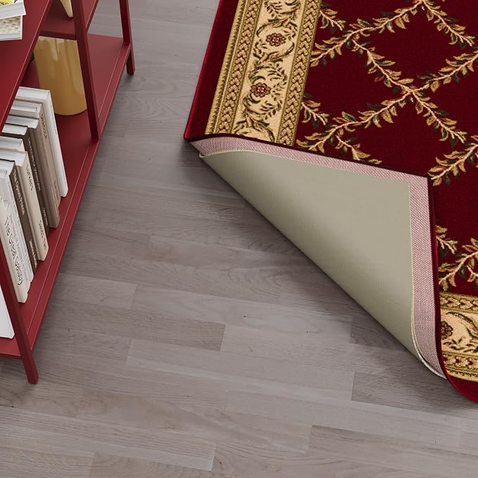 Ottomanson 7' x 7'8" Non-Slip Rug Pad Gripper 1/12 Inch Ultra Thin Dual Surface - Image 11