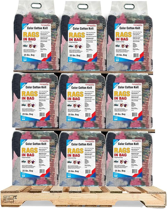 Premium Color Knit Cleaning Rags – Shop Rags Bulk by SupremePlus