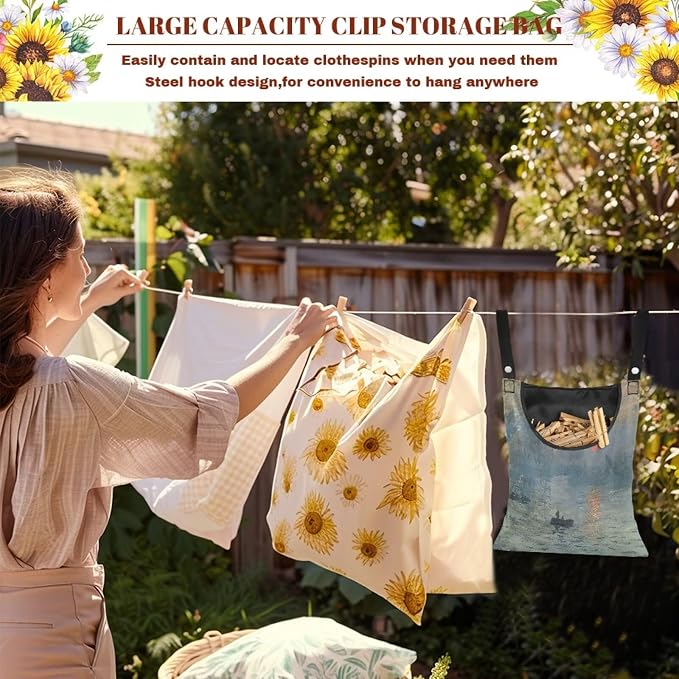 Heavy Duty Outdoor Clothespin Bag - Image 5