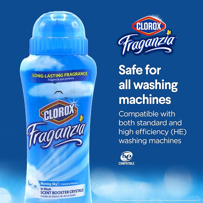 Clorox Fraganzia Laundry Scent Booster Crystals in Morning Sky Scent - Image 5