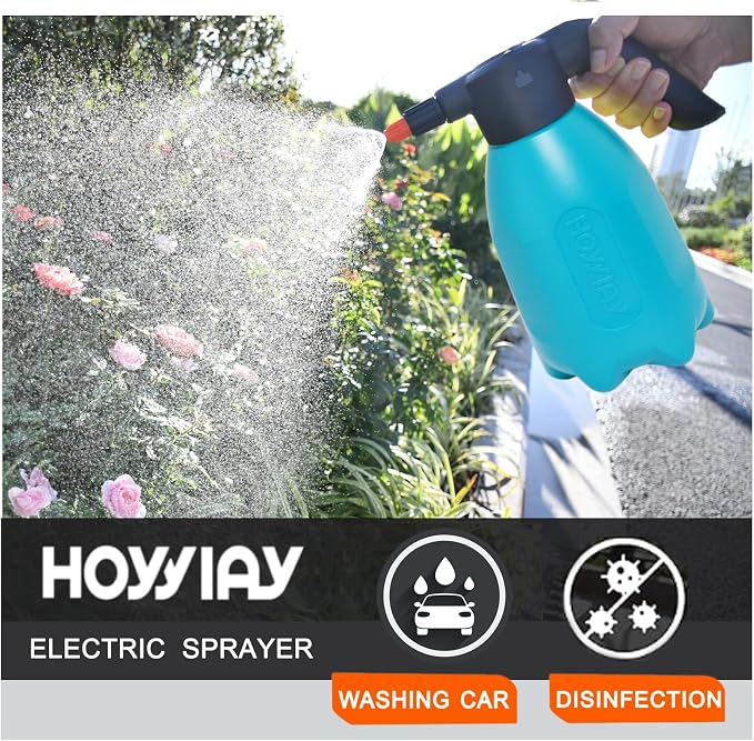 ES2-PRO Electric Spray Bottle 2L/0.5Gallon Plant Mister, Spray About 30 Gallons - Image 5