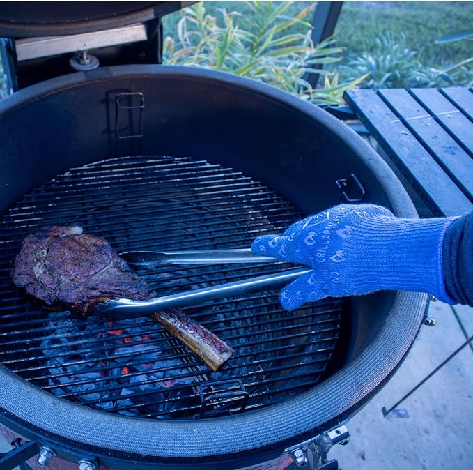 Grill Armor Oven Gloves 932°F Extreme Heat & Cut Resistant Oven Mitts - Image 3
