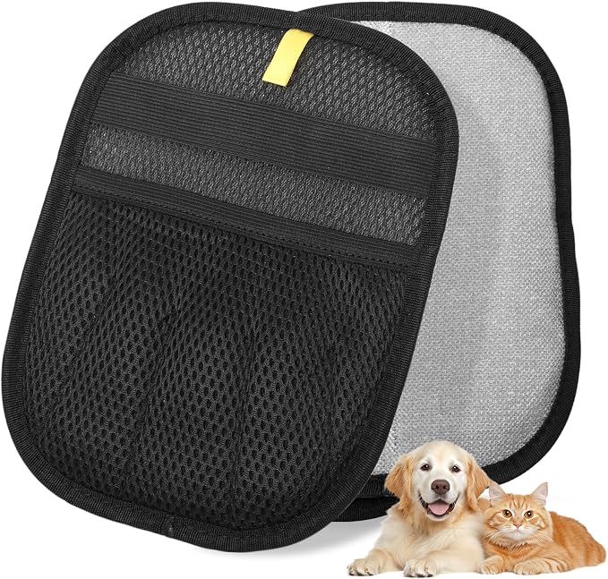 1-Pack Pet Hair Removal Glove for Dogs and Cats, Electrostatic Reusable by GASRONS