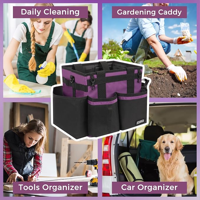 Compact Wearable Cleaning Caddy, Small Cleaning Caddy Supplies Organizer - Image 7