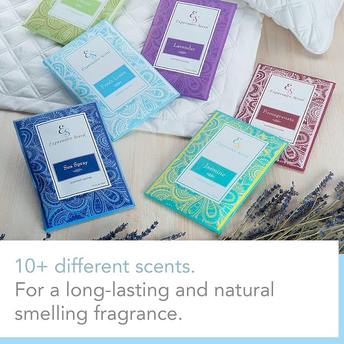 Expressive Scent 6 Pack Pomegranate Large Scented Sachet Envelope - Image 7