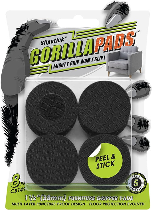 Slipstick GorillaPads CB149 Non-Slip Furniture Pads/Rubber Grippers by Slipstick