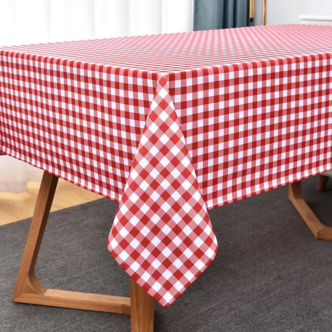 Waterproof Plaid Tablecloth Fabric - Image 8