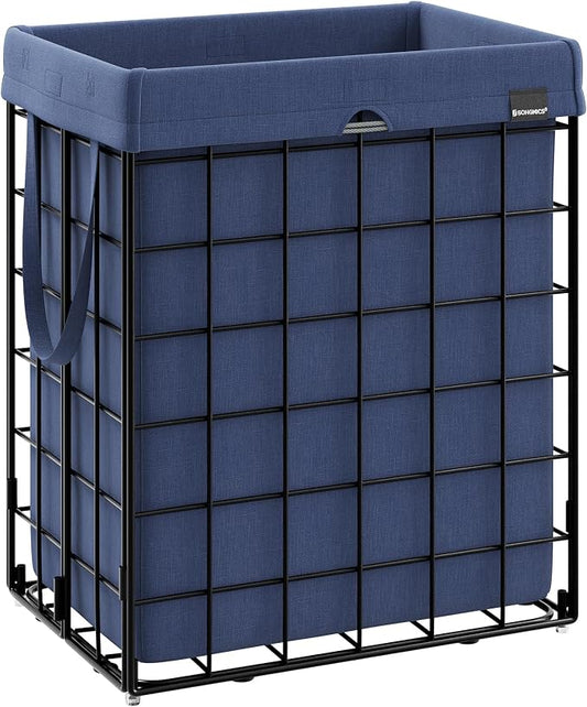 SONGMICS Laundry Hamper, 23.8 Gal. Laundry Basket, Collapsible Clothes Hamper by SONGMICSbySONGMICSHOME