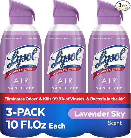 Lysol Air Sanitizer Spray with Odor Eliminator by Lysol