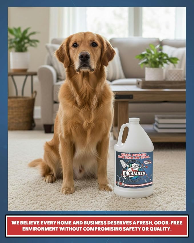 Unchained Urine Stain & Odor Remover Liquid Concentrate - Image 7