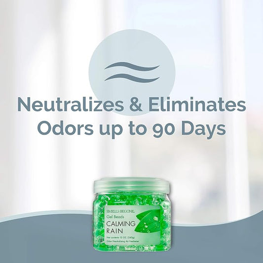 SMELLS BEGONE Odor Eliminator Gel Beads - 12 oz - Image 2
