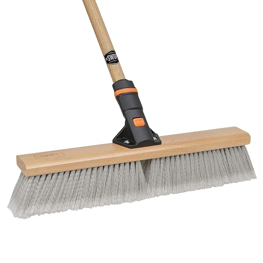 SWOPT 24” Premium Multi-Surface Push Broom Head — Cleaning Head Interchangeable by SWOPTCleaning