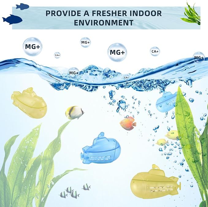 AMI PARTS Humidifier Tank Cleaner Adorable Submarine Purifie Water Soften Hard - Image 2