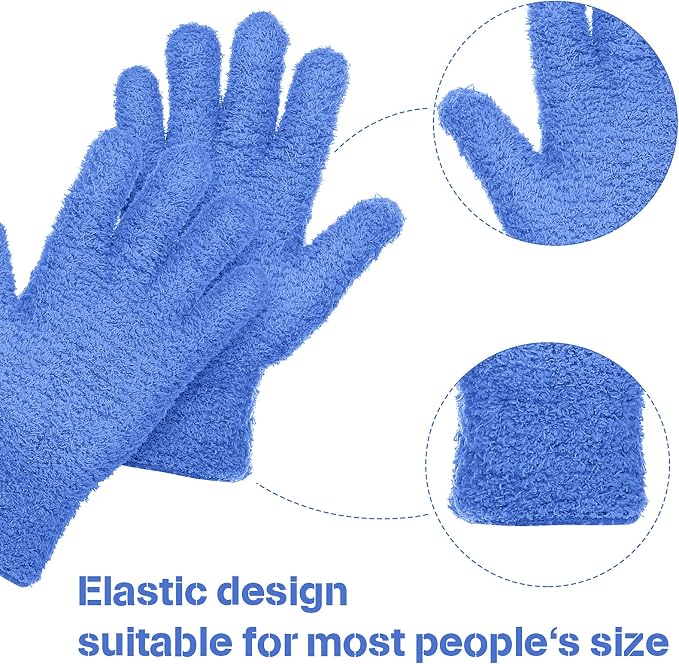 Patelai Microfiber Gloves for Plants Dusting Cleaning Glove Mittens - Image 2