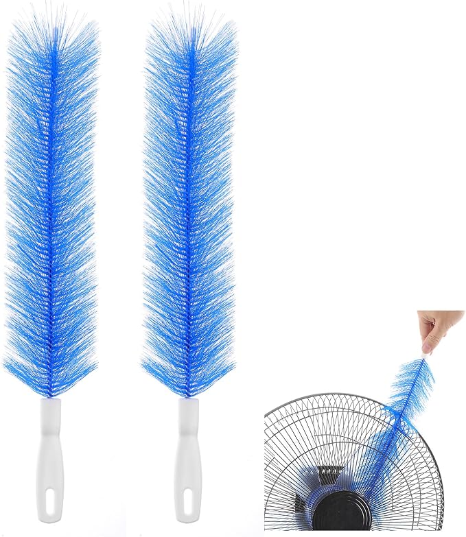 2 Pcs Fan Cleaner Brushes, Bendable Fan Cleaning Brush Cobweb Duster Set by Unknown