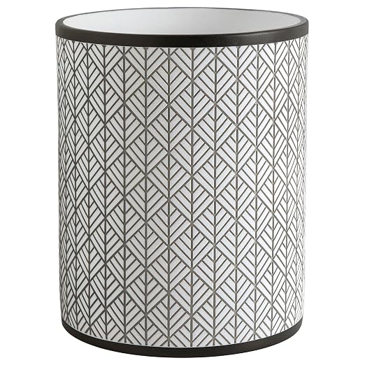 Allure Home Creation Shelby Resin Grey Multicolored Wastebasket Trash Can by AllureHomeCreation