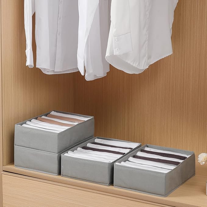 4 Packs T-shirt Drawer Organizers - Image 7